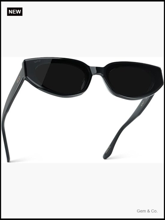 Cat-Eye Sunglasses: Acetate Frame, Anti-Reflective, UVA/UVB Protection main image 4